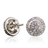 Image 4 : 14KT White Gold 2.34ctw Diamond Earrings
