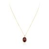 Image 3 : 14KT Yellow Gold 14.42ct Ruby and Diamond Pendant With Chain