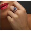 Image 5 : 14KT Rose Gold 3.59ct Tanzanite and Diamond Ring