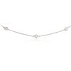 Image 4 : 14KT White Gold 0.99ctw Diamond Necklace