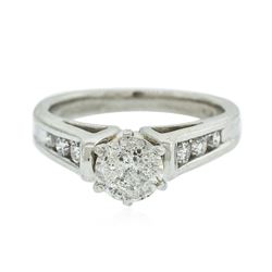 Platinum 1.14ctw Diamond Ring