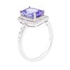 Image 7 : 14KT White Gold 2.51ct Tanzanite and Diamond Ring