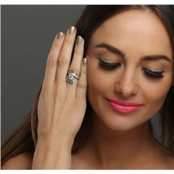 18KT White Gold 2.56ctw Diamond Ring