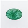 Image 1 : 3.95ct. One Oval Cut Natural Emerald