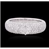 Image 3 : 14KT White Gold 1.00ctw Diamond Ring