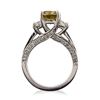 Image 6 : 18KT White Gold 3.24ctw Diamond Ring