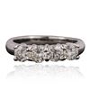 Image 1 : 14KT White Gold 1.24ctw Diamond Ring