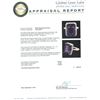 Image 6 : 14KT Yellow Gold 10.27ct Amethyst and Diamond Ring