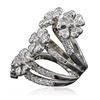 Image 4 : 18KT White Gold 3.04ctw Diamond Ring