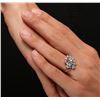 Image 5 : 18KT White Gold 1.69ctw Diamond Ring