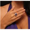 Image 5 : 14KT Rose Gold 3.80ct Tanzanite and Diamond Ring