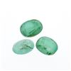 Image 1 : 3.43cts. Oval Cut Natural Emerald Parcel