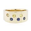 Image 1 : 14KT Yellow Gold 0.60ctw Sapphire Ring