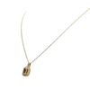 Image 6 : 14KT Two-Tone Gold 2.02ct Morganite and Diamond Pendant With Chain