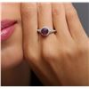 Image 1 : 18KT White Gold 1.63ct Ruby and Diamond Ring
