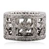 Image 3 : 14KT White Gold 2.30ctw Diamond Ring