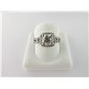 Image 1 : 135-14241:18K white gold diamond ring