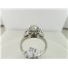 Image 2 : 135-14241:18K white gold diamond ring
