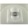 Image 1 : 162-10060:18K white gold diamond band