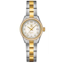 215-10021:Tag Heur ladies Carrera quartz watch