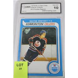 WAYNE GRETZKY ROOKIE CARD PRINT