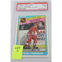1984 O-PEE-CHEE STEVE YZERMAN ROOKIE SCORING