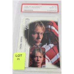 JAMIE LUNDMARK GRADED ROOKIE CARD