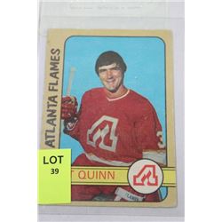 PAT QUINN 1972 CARD