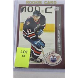 ALES HEMSKY 2002 CARD