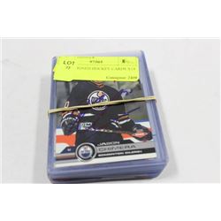 OILERS SIGNED HOCKEY CARDS X14