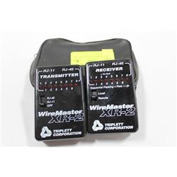 WIRE MASTER XR-2 RECIEVER AND TRANSMITTER