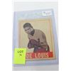 Image 1 : 1948 JOE LOUIS BOXING CARD