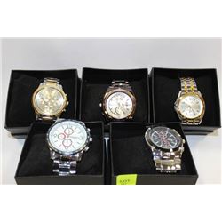 NEW STAINLESS STEEL WATCH SOLD X 5