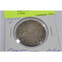 1935 GEORGE V SILVER DOLLAR, CANADAS FIRST