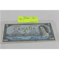 1954 $5 NOTE