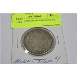 1921 'D'  MORGAN SILVER DOLLAR