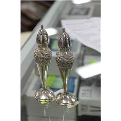 SILVER PLATED SALT & PEPPER SHAKER