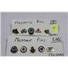 Image 1 : 5 RARE MASONIC PINS X2