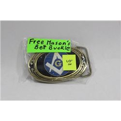 FREE MASONIC BELT BUCKLE