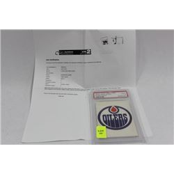 1972-73 O-PEE-CHEE EDMONTON OILERS TEAM LOGO'S