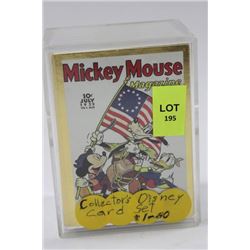 1-80 DISNEY COLLECTOR'S CARDS