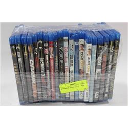 BUNDLE OF 20 BLU-RAY DVD'S