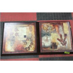 PAIR OF SHOWHOME WALL HANGINGS CANADIAN MADE