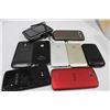 Image 1 : BOX OF VARIOUS CELL PHONES SUCH AS IPHONE, SAMSUNG