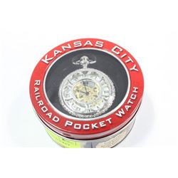 KANSAS CITY RAILROAD POCKET WATCH