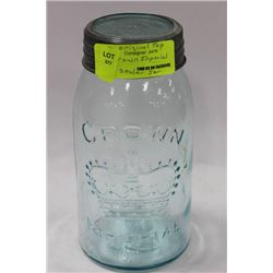 CROWN IMPERIAL SEALER JAR