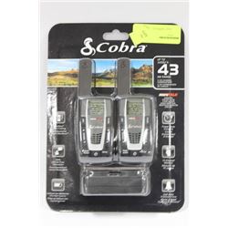 COBRA 43KM RANGE 2 WAY RADIOS