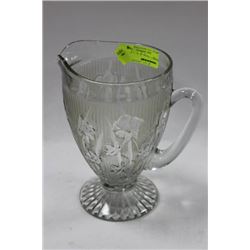 IRIS AND HERRINGBONE PICTURE WITH SMALL CHIP