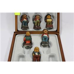 6 ASSORTED OCCUPIED JAPAN FIGURINES