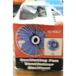 12V OSCILLATING FAN SOLD WITH 3RD BRAKE LAMP FIT